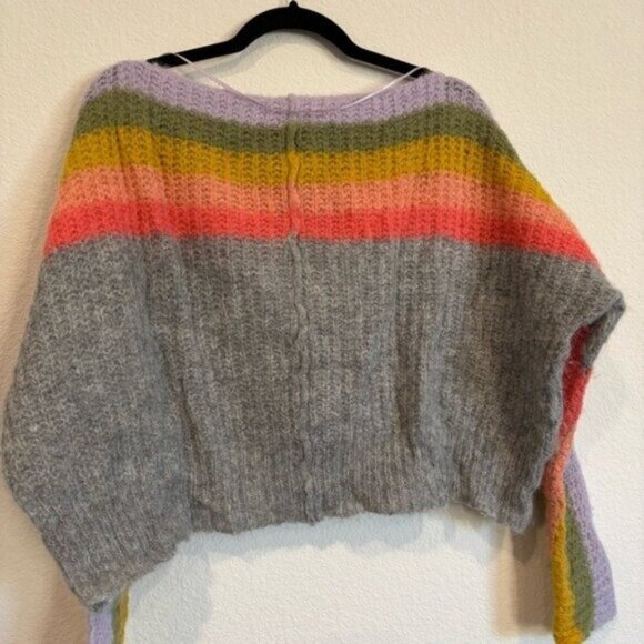 Free People Size XS See The Rainbow Sweater - Picture 8 of 9